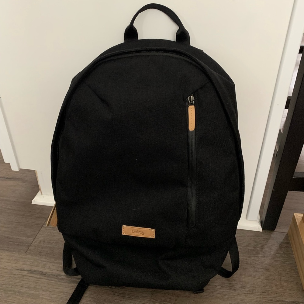 Black bellroy campus backpack